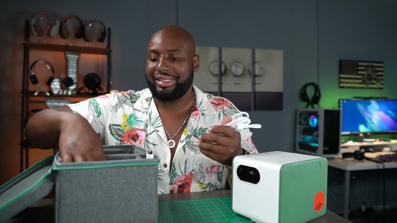 Best Outdoor & backyard projector w BenQ GS50 reviewed by New Stuff TV