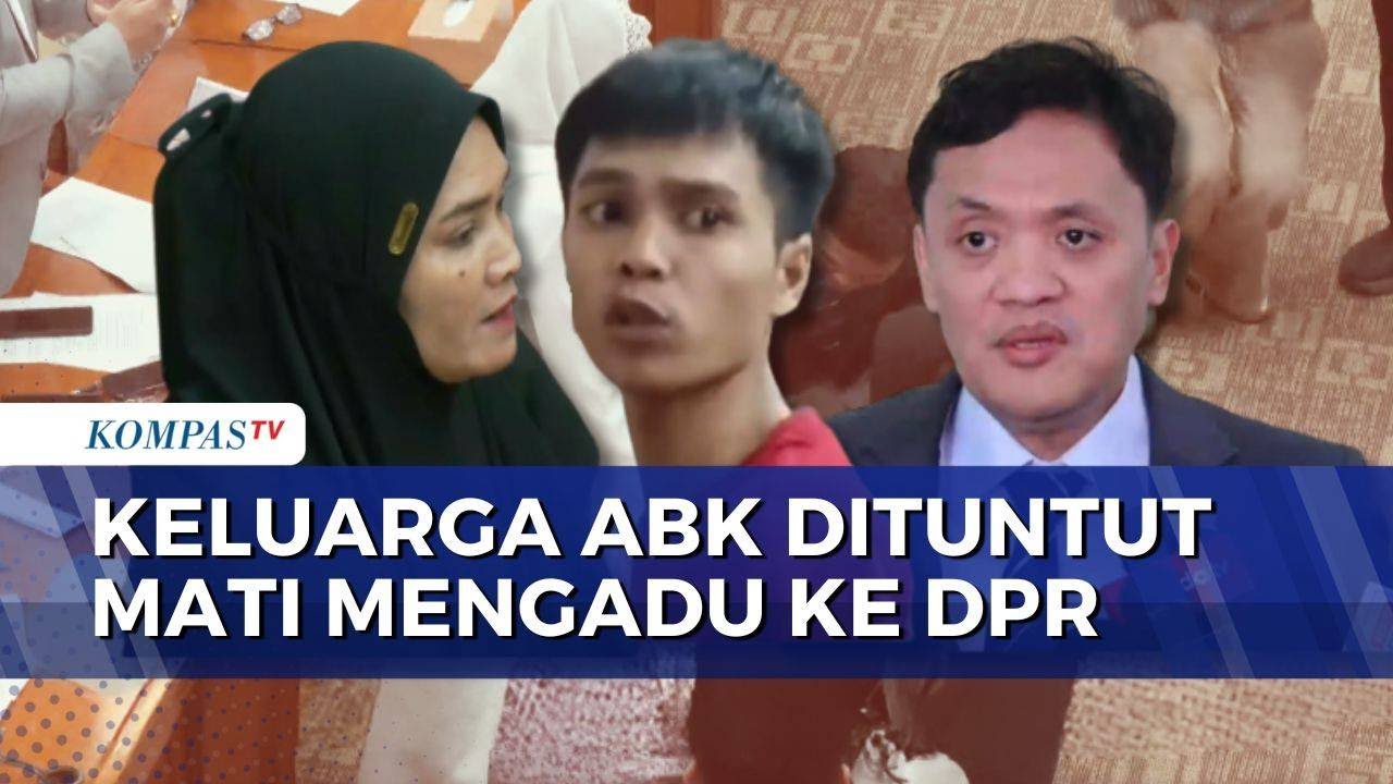 Orangtua ABK yang Dituntut Hukuman Mati Bersimpuh di DPR, Minta Keadilan Kasus Sabu 2 Ton