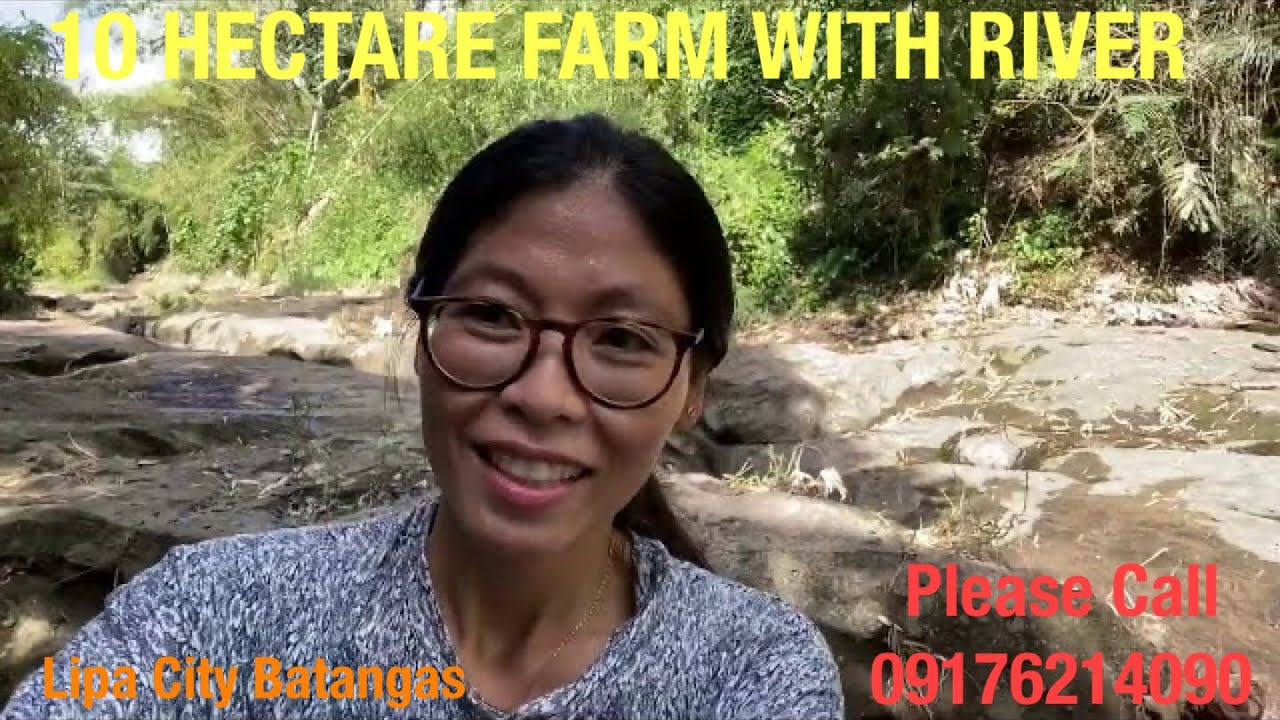 Vlog407: 10 HECTARES FARM WITH CLEAN RIVER FOR SALE IN LIPA CITY BATANGAS PHILIPPINES
