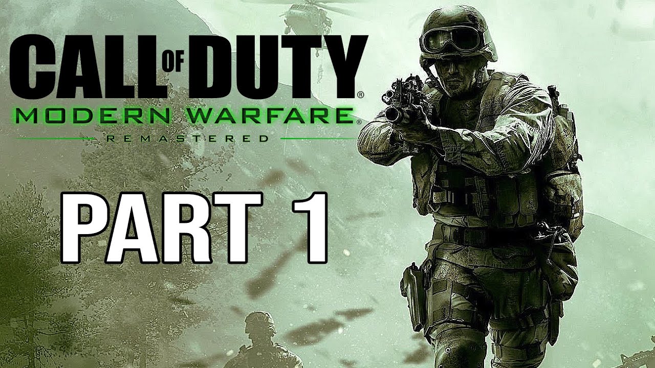 Call of Duty Modern Warfare Remastered FULL GAME Walkthrough - 4K Ultra HD