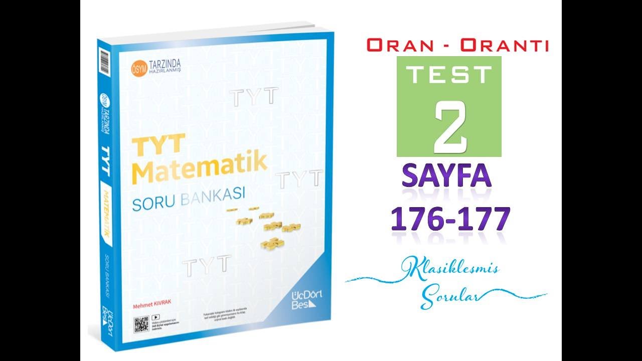 ORAN - ORANTI TEST 2 (345 TYT MATEMATİK 2025)