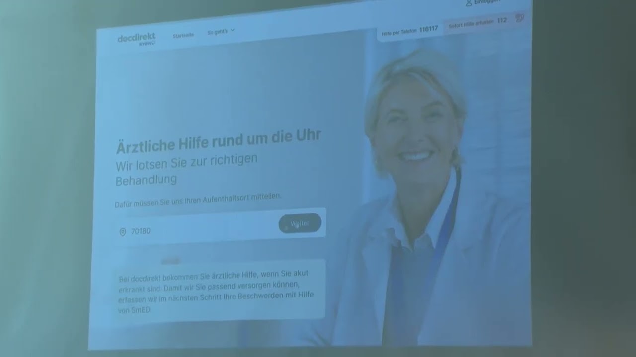 Dr. Doris Reinhardt Vortrag beim eHealth Forum Freiburg 2025