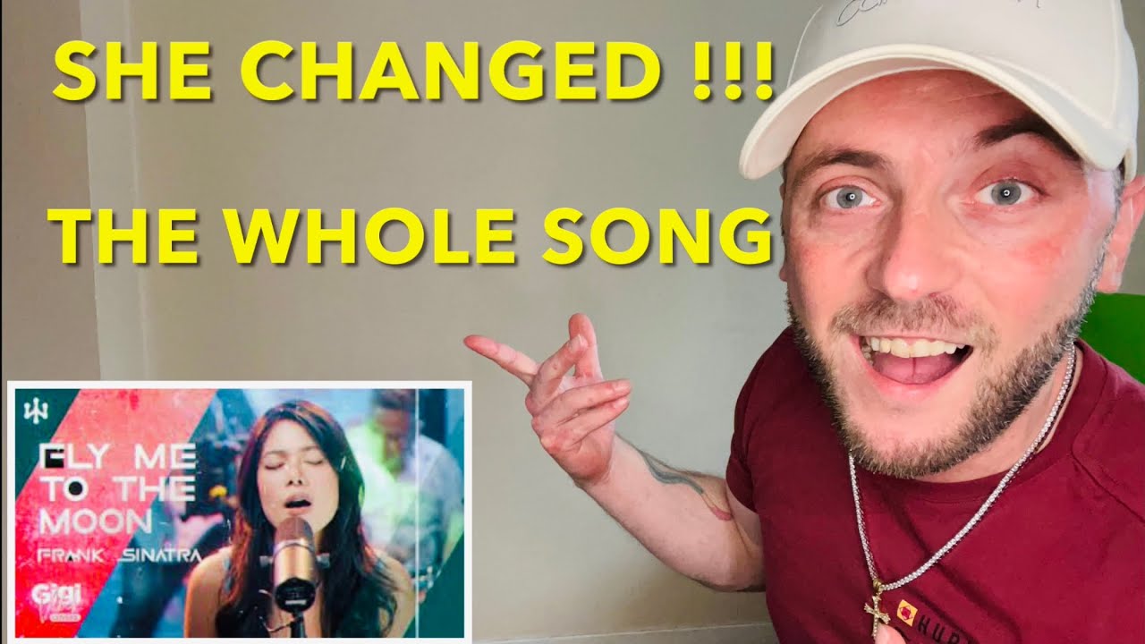 RAPPER 1ST REACTION To - Gigi De Lana - FIy Me To The Moon • Frank Sinatra ( Cover )