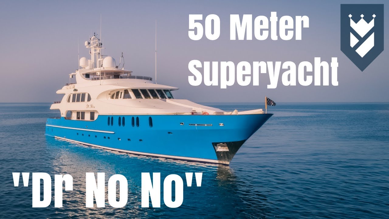 50m Superyacht For Sale. DR NO NO Walk Through Video