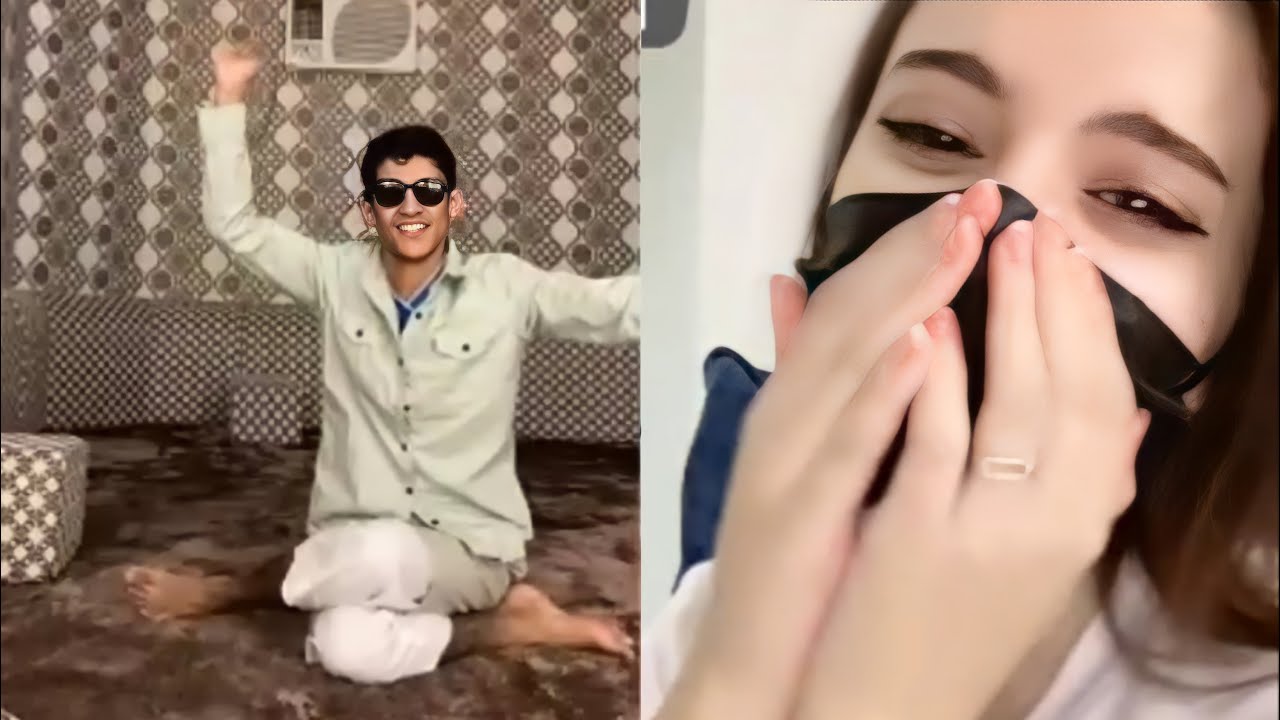 سعود بن خميس مع نينا 😂🔥🤣 نينا تريد تبكي بعدما شافت طريقه كشخه  سعود 🔥😂