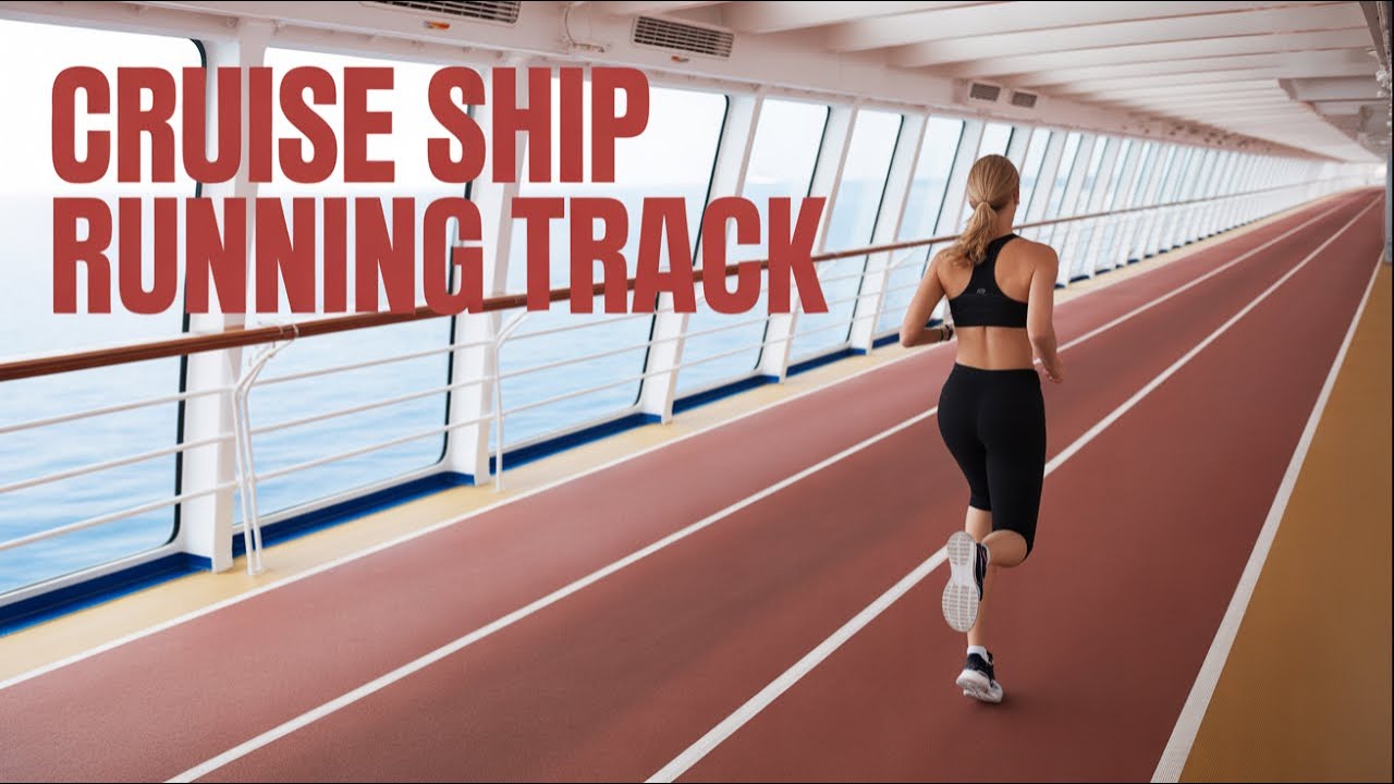 Walk the Wonder: 25-min Treadmill Companion Virtual Jogging Track Walk (No Music, Ocean Waves) 4K 🛳️