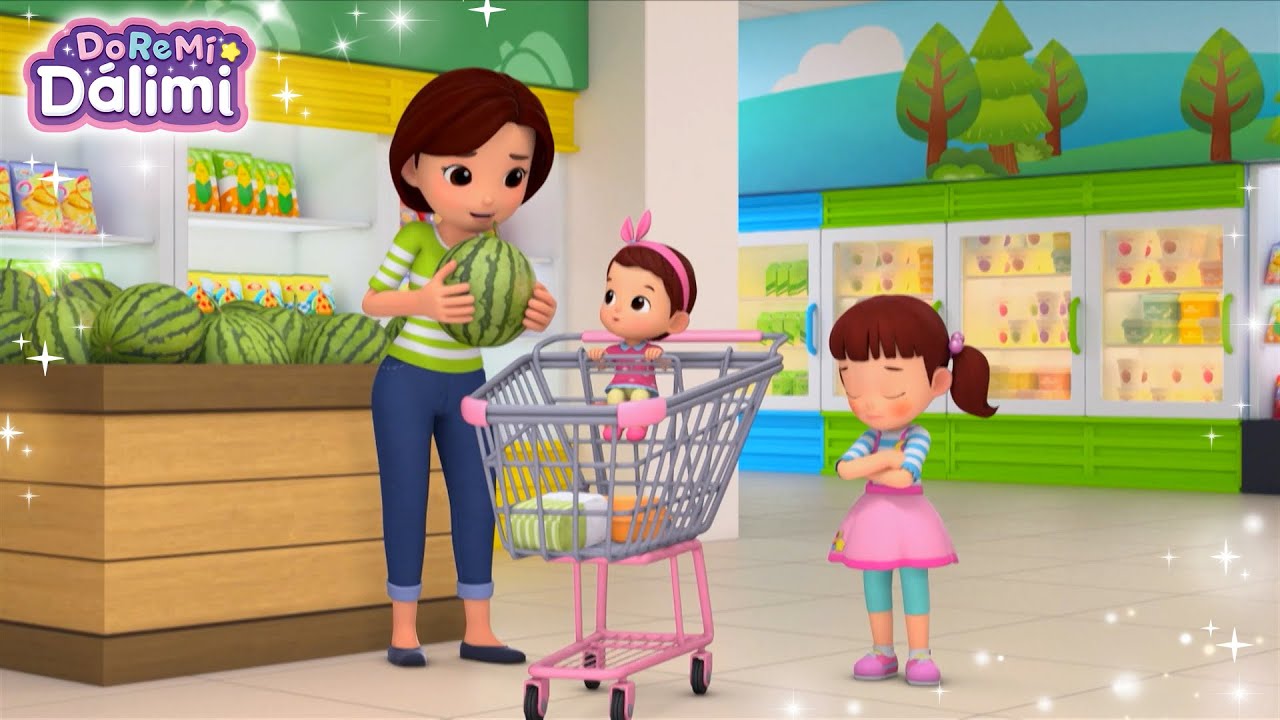 Con la familia🌞DoReMi Dálimi en Español🍦Canción🩺Dibujos Animados🧁Сolección🎬Videos Infantiles