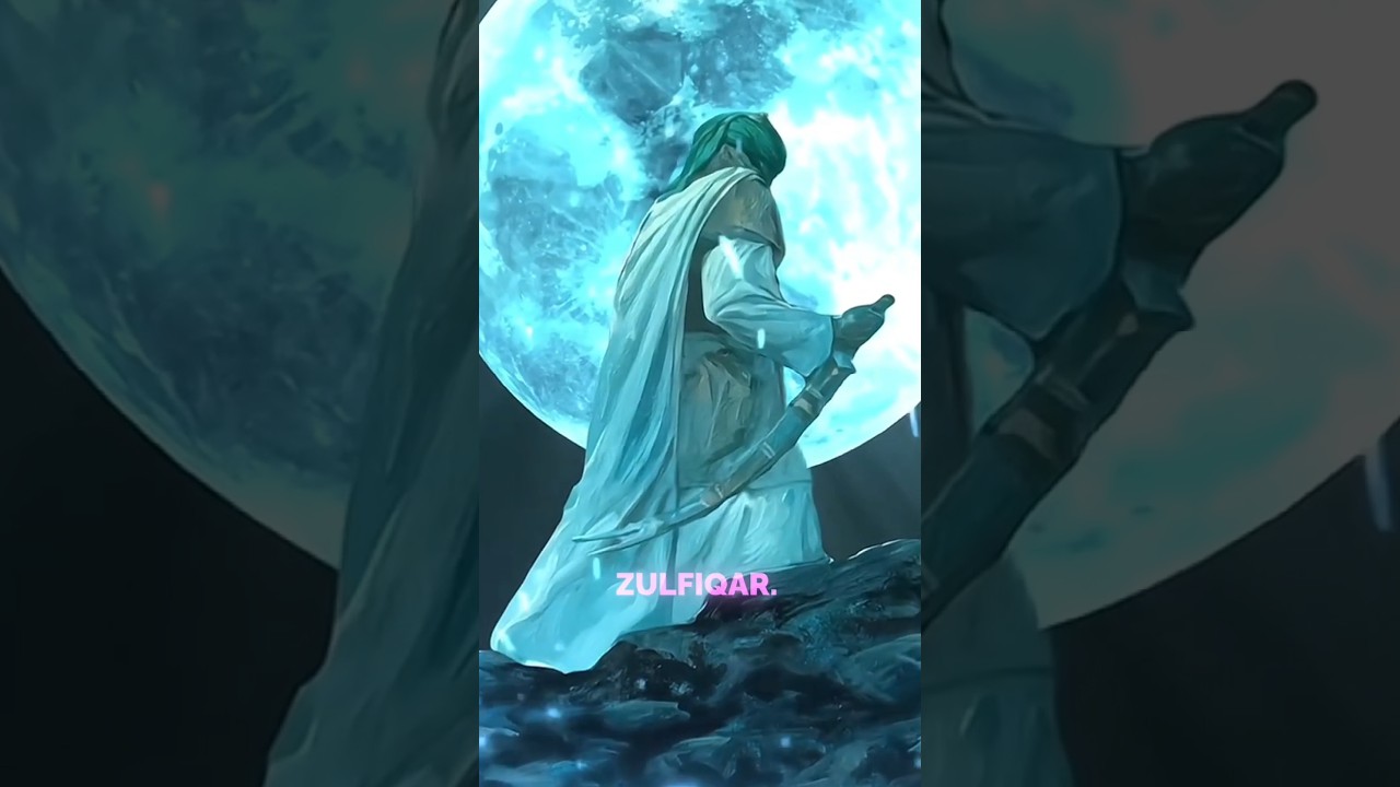 "Zulfiqar – Hazrat Ali Ki Talwar Jo Duniya Ko Hila Gayi 🗡️✨"