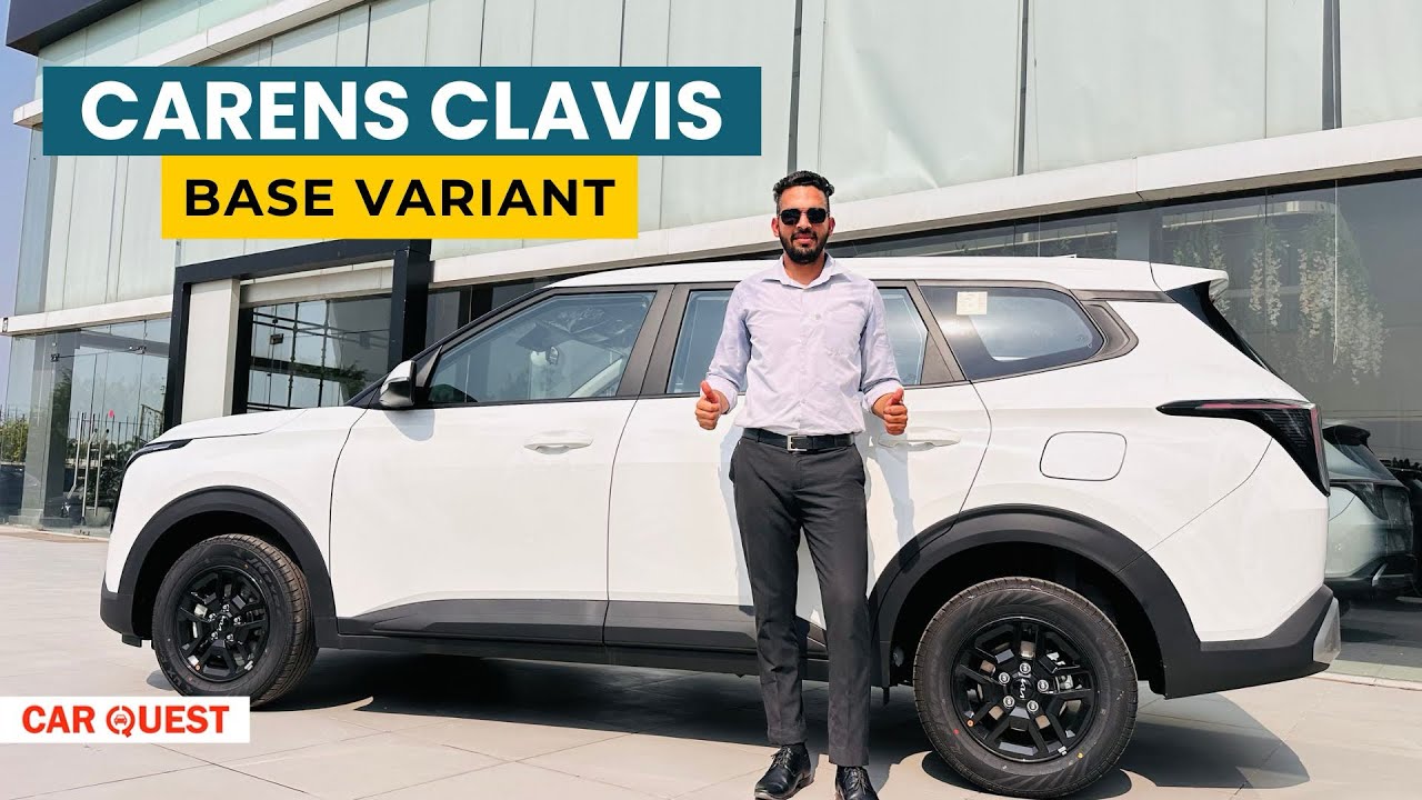 2025 Kia Carens Clavis Base Variant Walkaround | Carens HTE & HTE Opt. | Car Quest