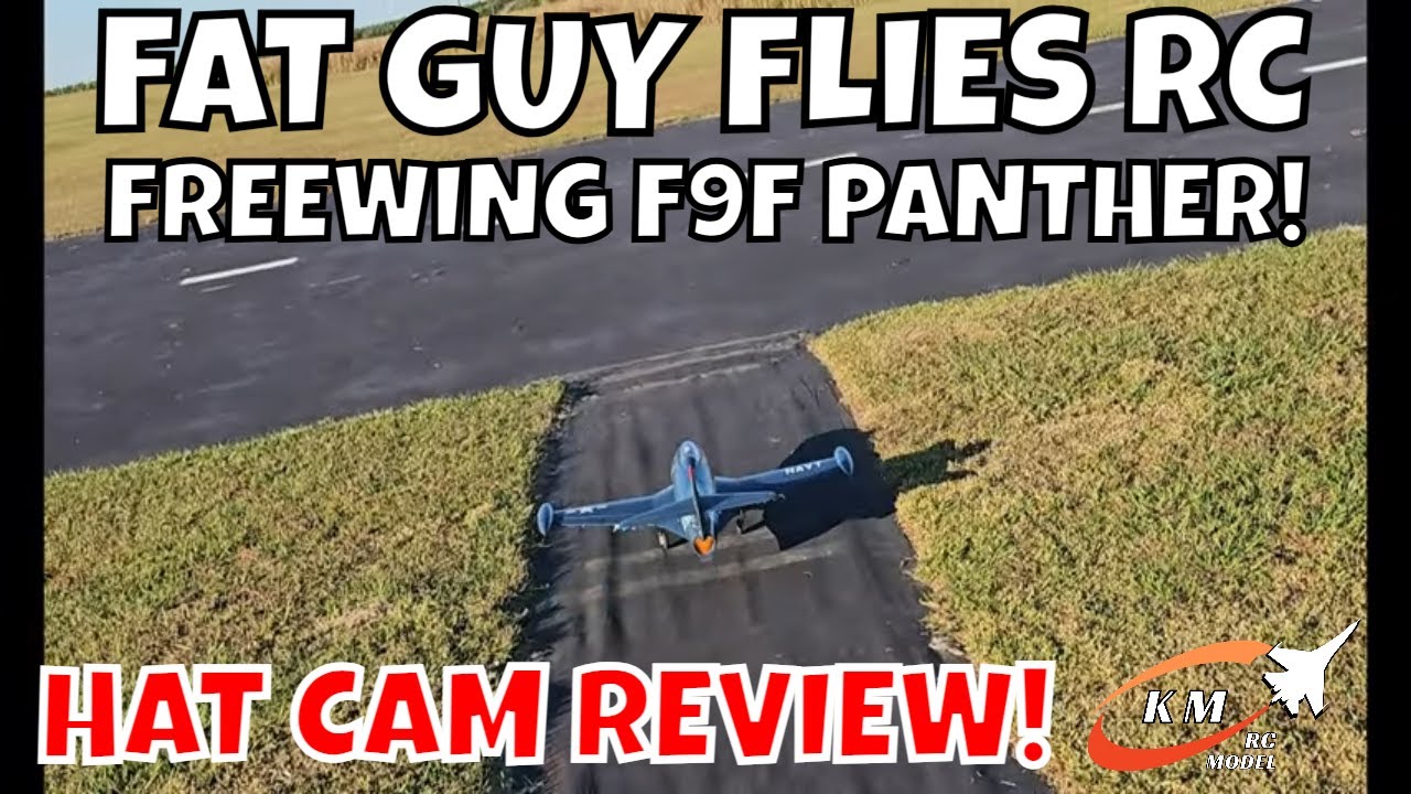 FREEWING 70MM F9F-5 PANTHER HAT CAM REVIEW by FGFRC #aviation #rcjets