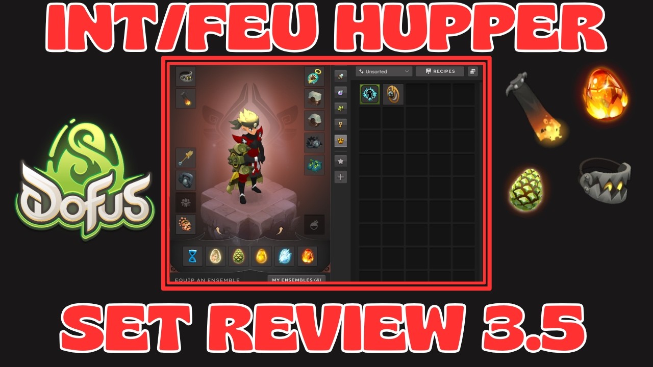 NEW HUPPER FEU/INT Set Review | DOFUS 3.5 [DOFUS] [EN]