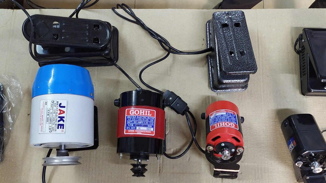 सस्ती और अच्छी सिलाई मशीन मोटर, Cheap and good motor for tailoring machine , motor konsi khariden ?