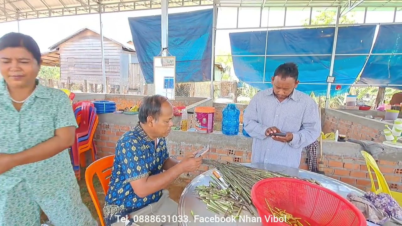 នាំយកជំនួយថវិកាលោកពូម៉មសុវណ្ណផ្ដល់ឱ្យប្អូនតូចដាក់បង្គោលរបង