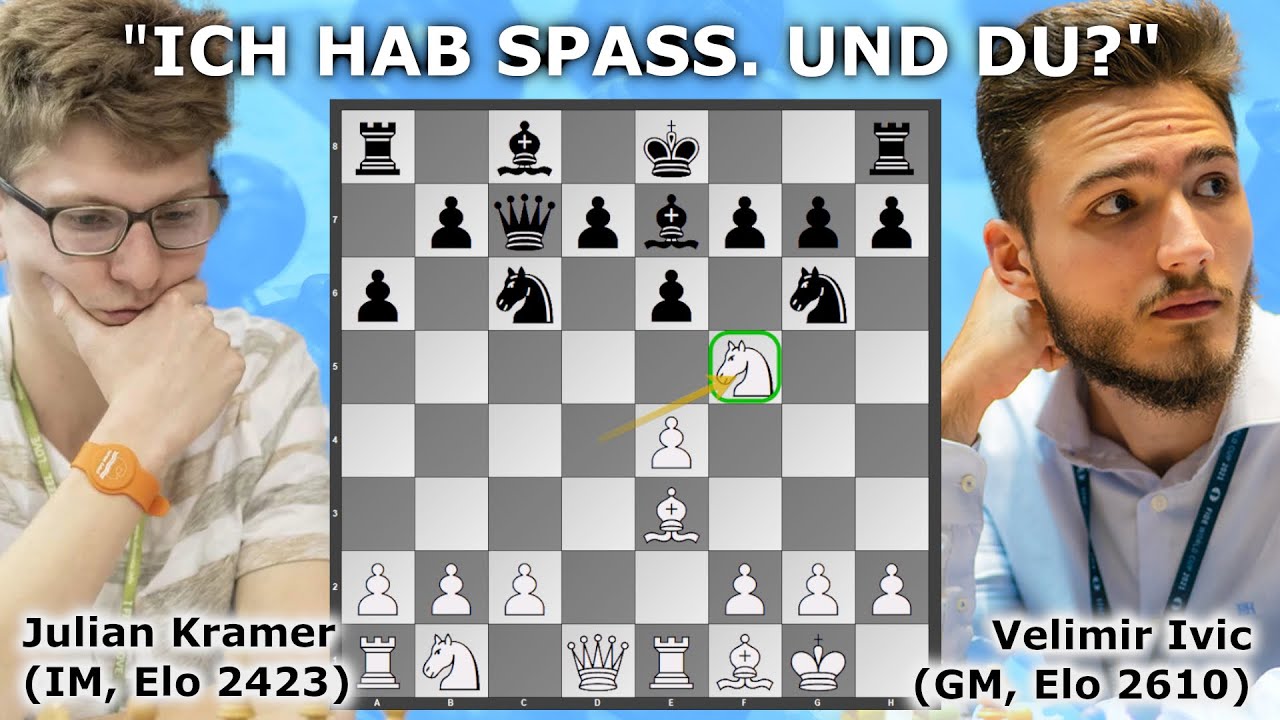 Die EM-Sensation aus Hamburg || Europameisterschaft: Julian Kramer vs. Velimir Ivic