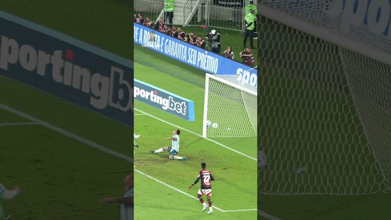 EL GOL CLAVE DE #FLAMENGO EN LA IDA DE LAS SEMIFINALES DE LA CONMEBOL #LIBERTADORES ANTE #RACING 🤩