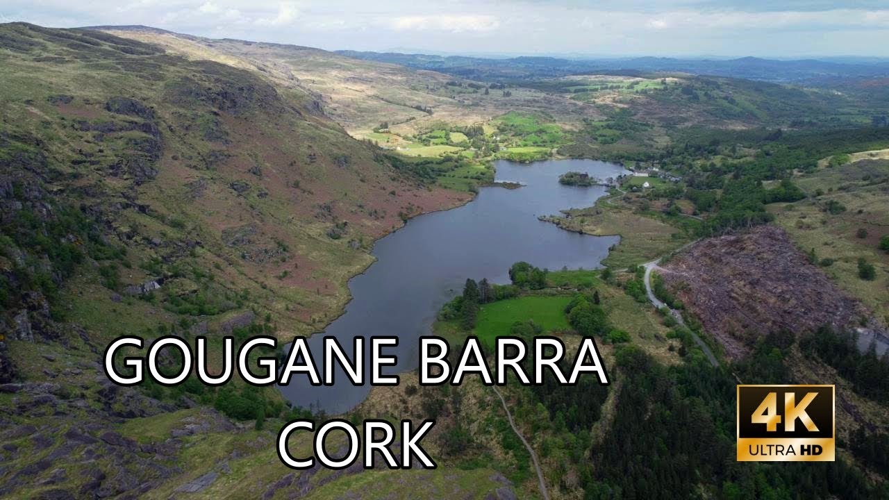 Gougane Barra, County Cork, Ireland - 4K DJI mini 2 Drone Footage