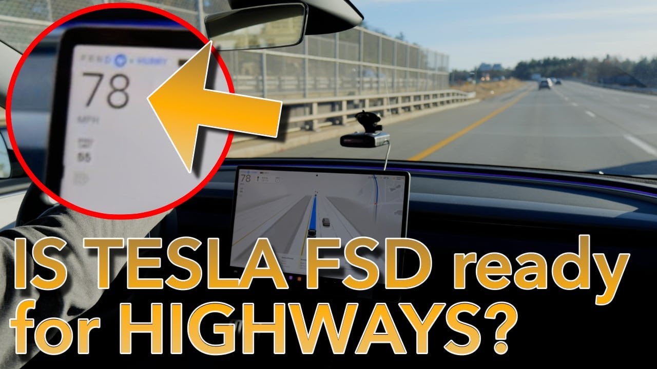 Tesla FSD 12.5.6.3 SPEEDS on the highway (but in a good way!)