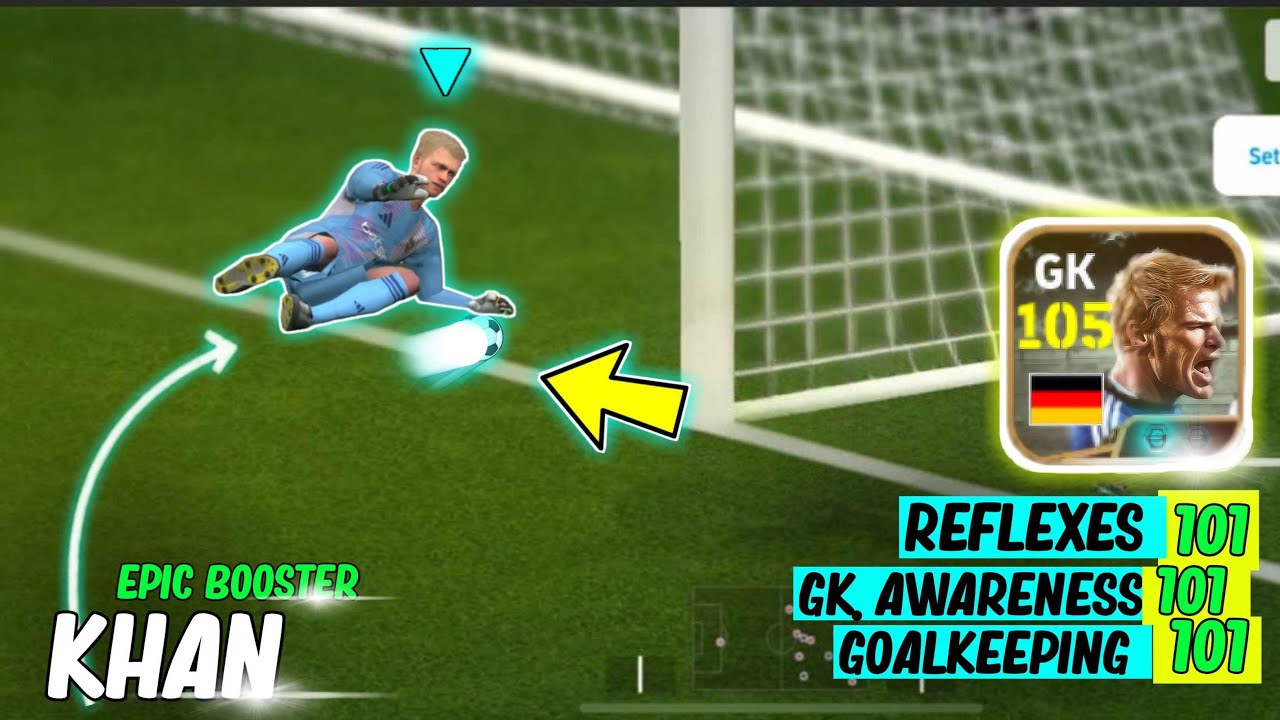 The king of goalkeepers is here kahn epic card review crazy saves 🔥