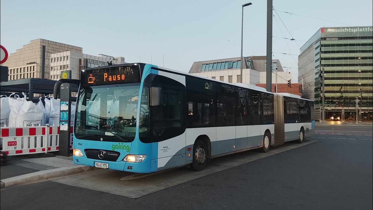 Mitfahrt: Ex SWU Wagen 140 Mercedes Benz Citaro O530 Facelift G Wagennummer 970 Gairing Omnibus 2026