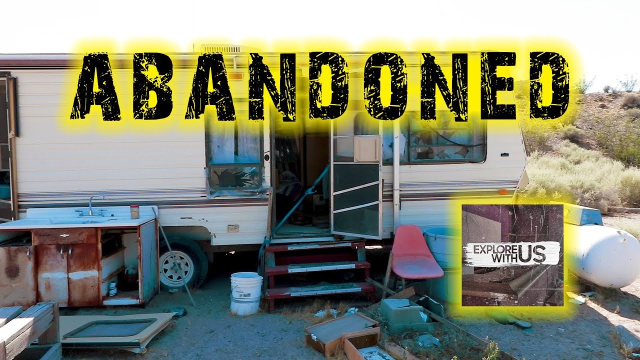 ABANDONED TRAILER IN THE MIDDLE OF NOWHERE!!! Exploring the remote deserts of Nevada.