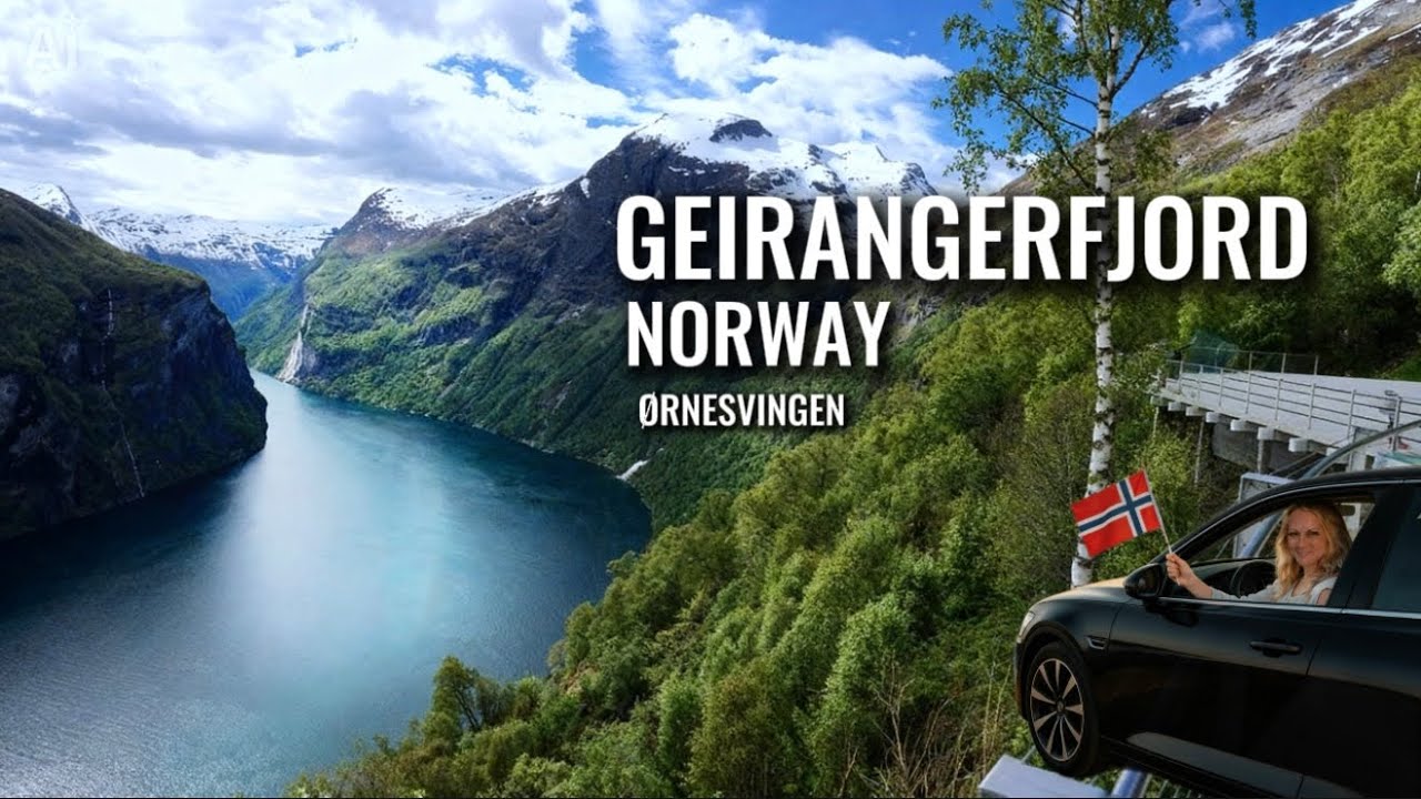 Ørnesvingen Viwpoint | Geirangerfjord Norway 4K Scenic Panorama