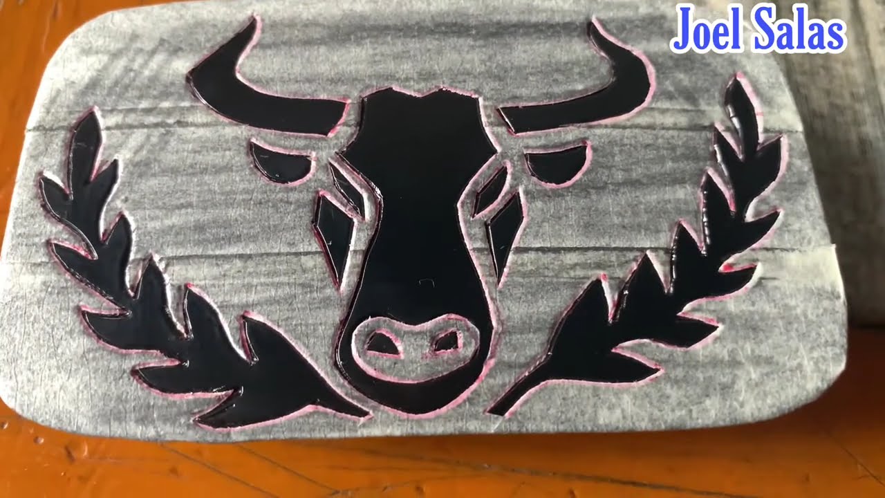 Hebilla personalizada toro
