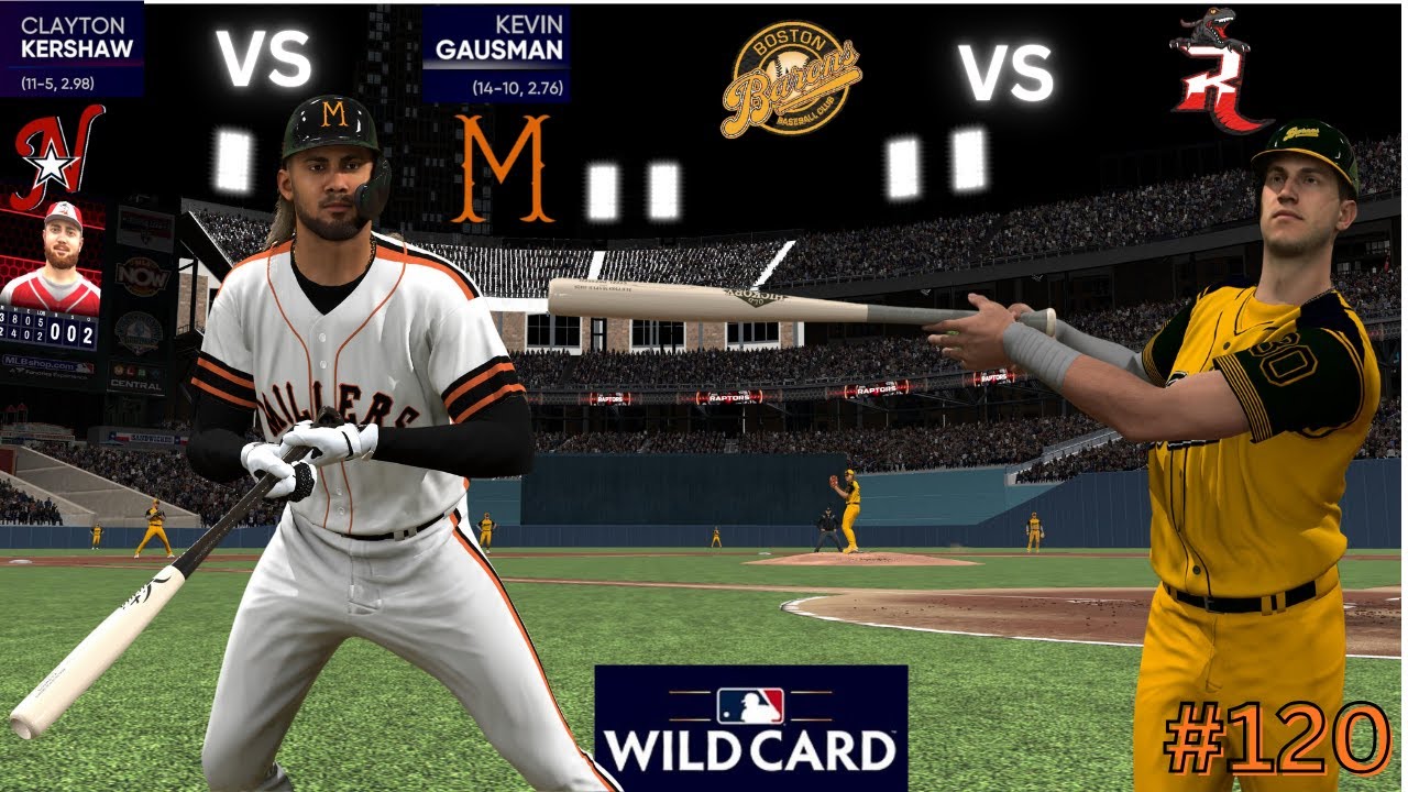 NL and AL Wildcard Games Both Come Down to the Wire! | Year 2 Playoffs Part 1 | Custom League #120