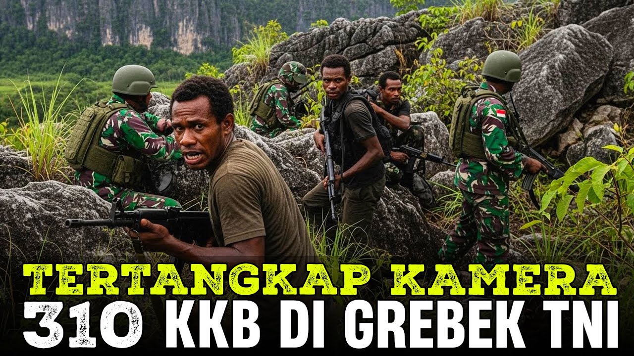 310 KKB PAPUA DI KEPUNG TNI‼️210 PERSONEL TNI GREBEK SARANG KKB DI PEGUNUNGAN ‼️