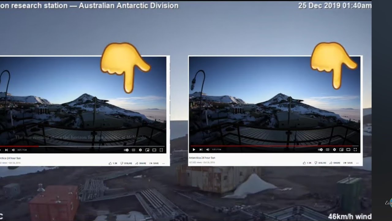 24 Hour Sunlight In Antarctica