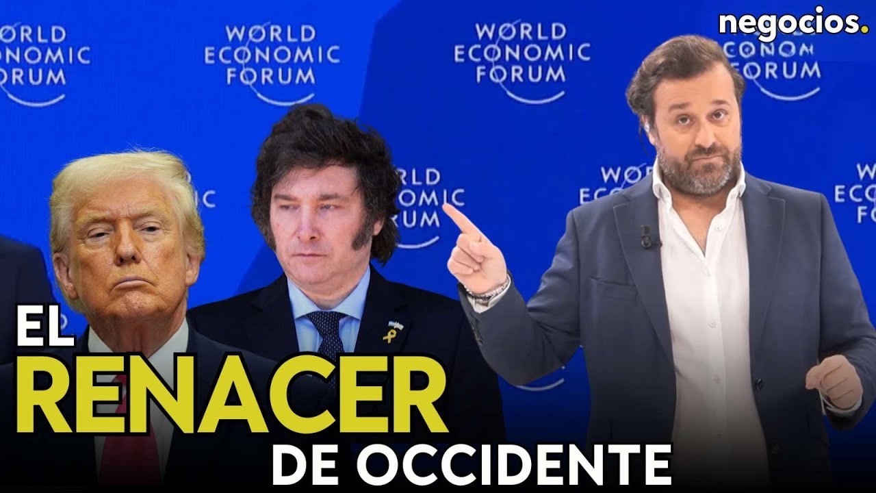 Milei pronostica el renacer de Occidente en Davos: “las ideas de la libertad vienen de América”