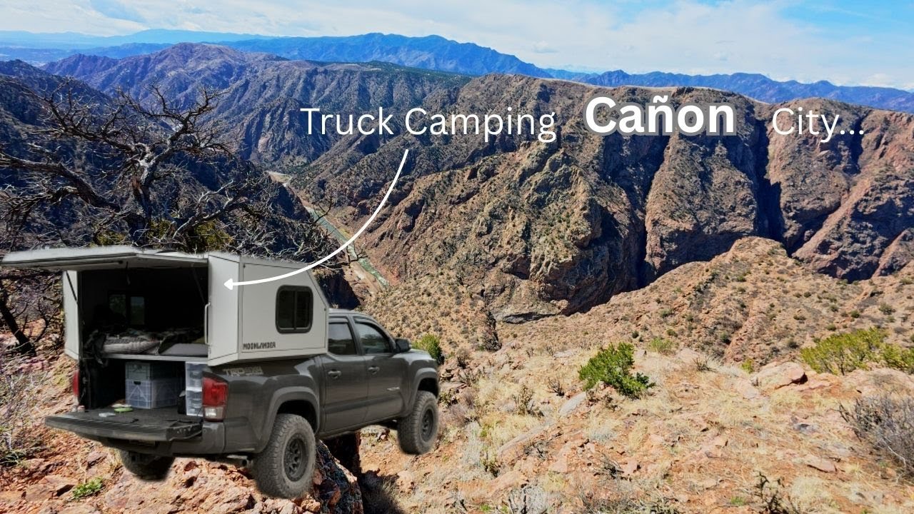 Dispersed Truck Camping and Hiking Cañon City, CO in my Radica Moonlander