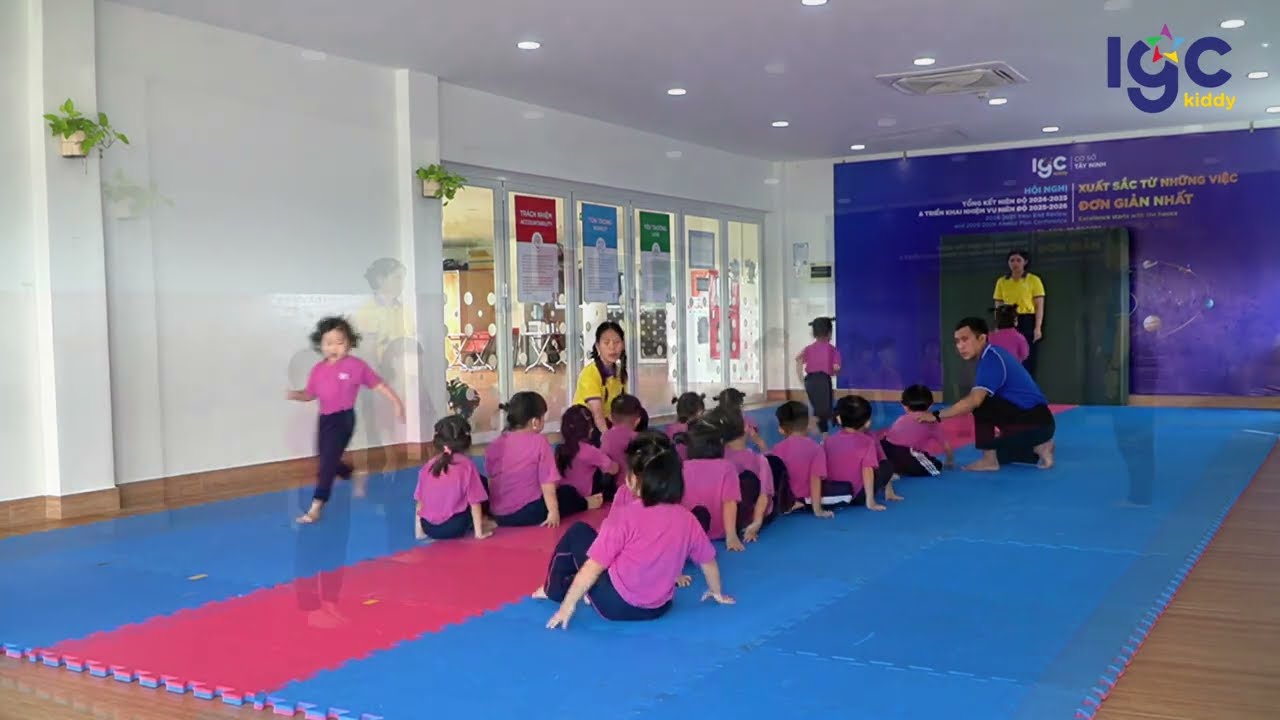 [IGC Kiddy] Chương trình Giáo dục thể chất cho trẻ từ 3-4 tuổi