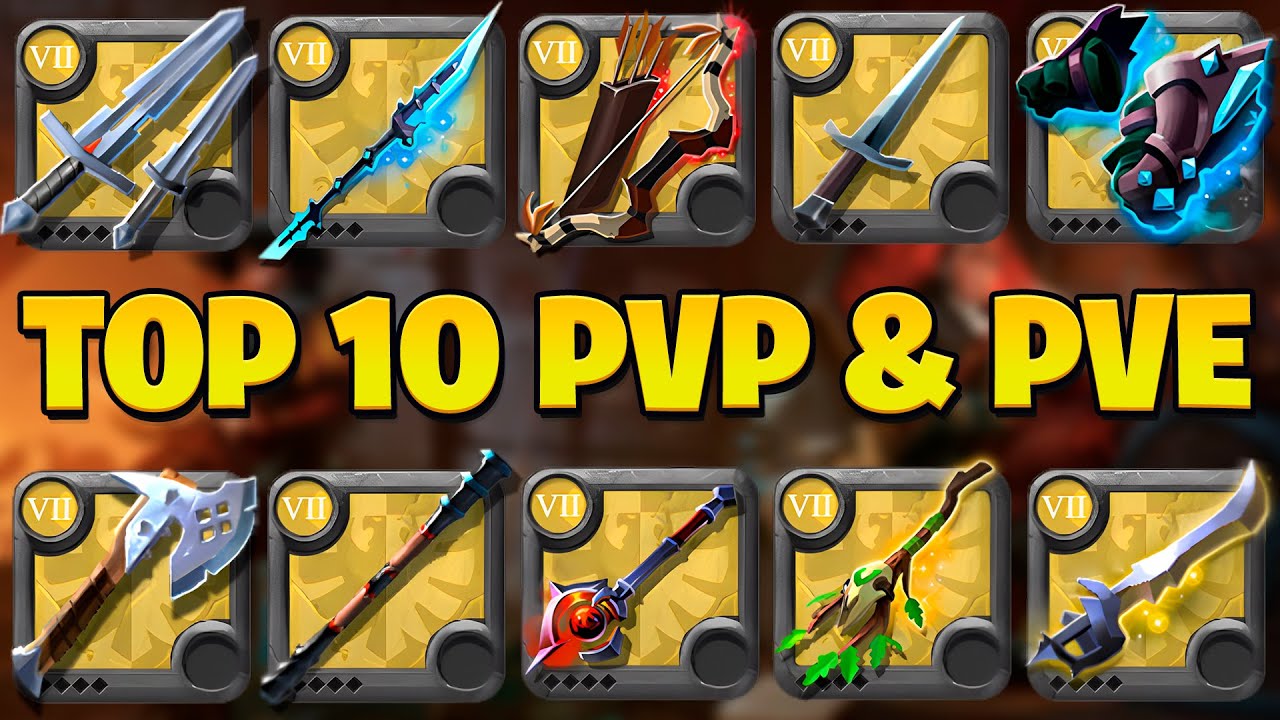 Top 10 Best Builds For PVP & PVE SOLO in Albion Online 2025
