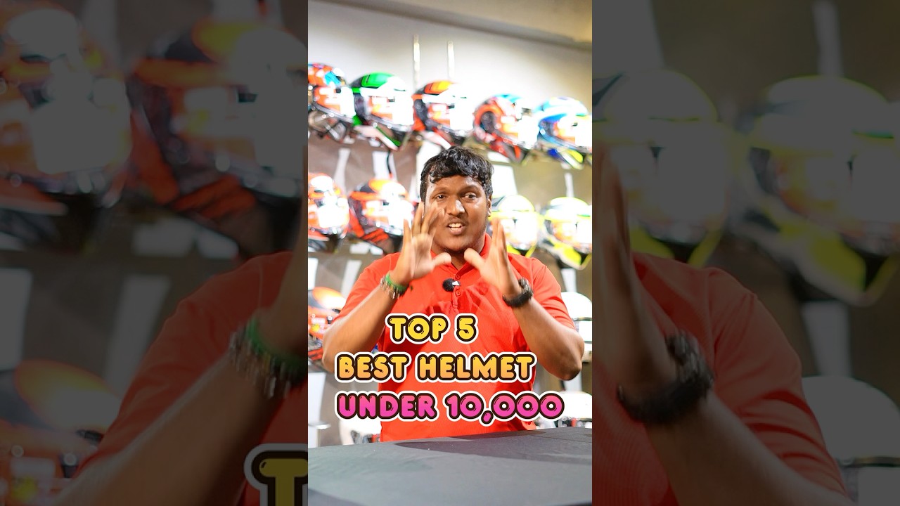 Top 5 Best Helmets Under ₹10000 || Rider Machine