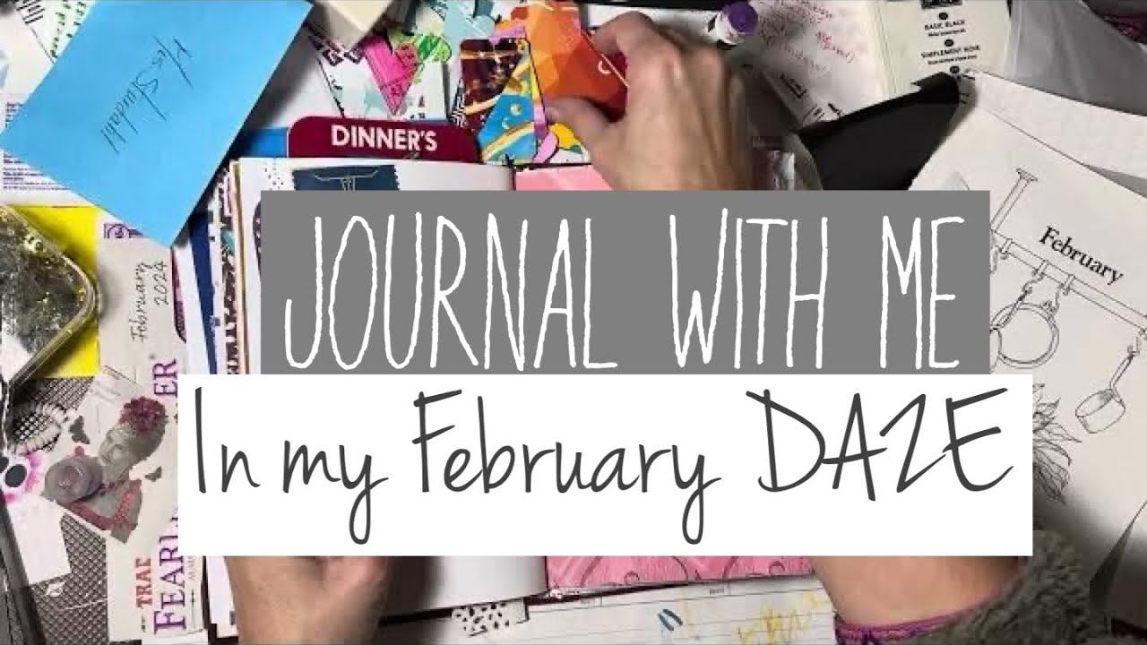 Creative daily journal - Journal with me
