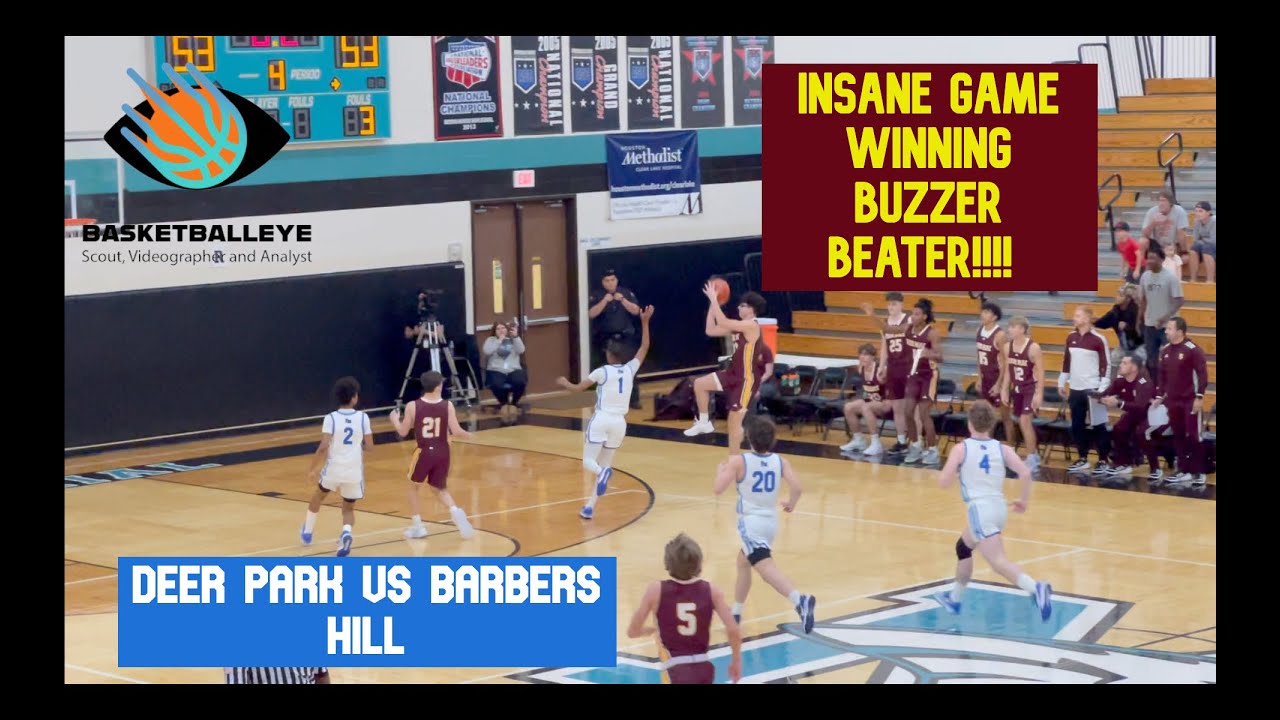 INSANE GAME WINNER! Deer Park vs Barbers Hill (McDonald's Invitational Championship Game)