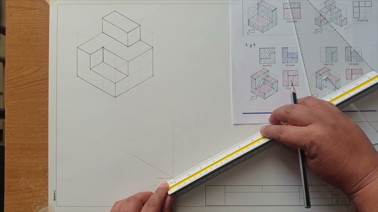 Trazo de Proyecciones Axonométricas (Parte 1_Isométricos)