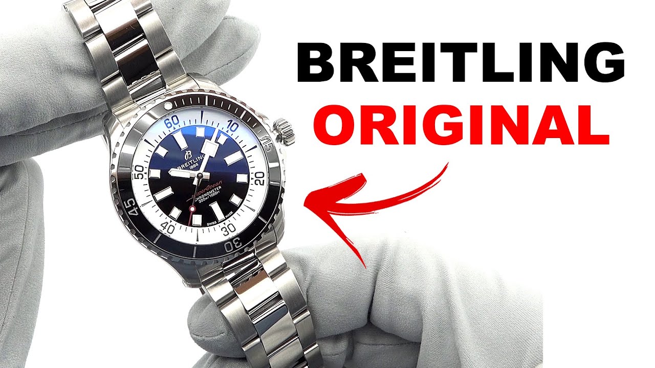 BREITLING Superocean Automatic 44 A17376211B1A1 Unboxing