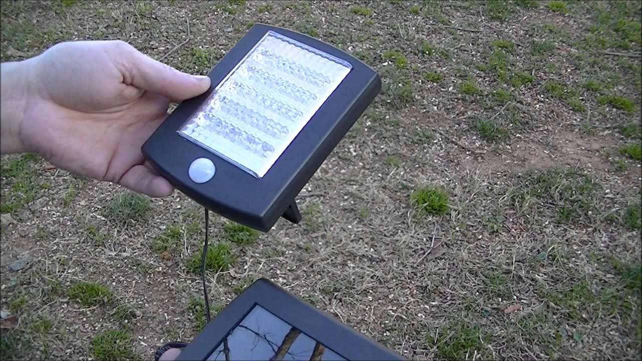 Harbor Freight 36 LED Solar Security Light Review