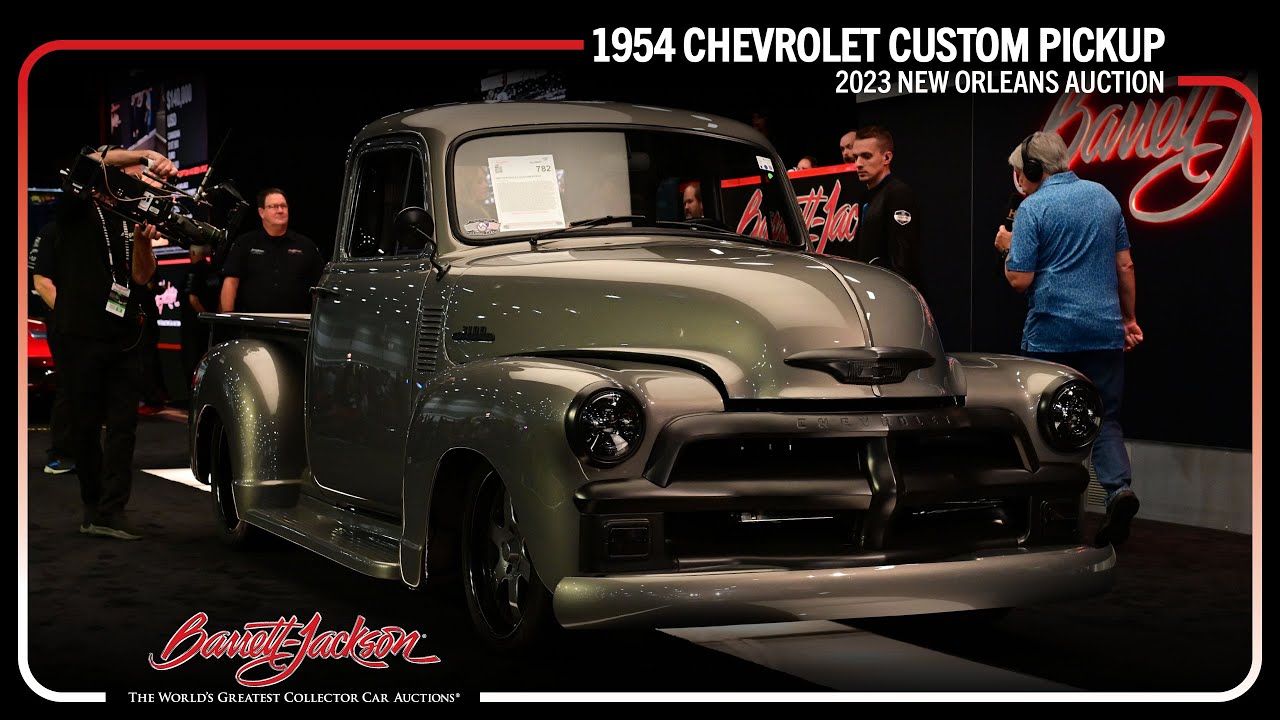 SOLD! 1954 Chevrolet Custom Pickup - BARRETT-JACKSON NEW ORLEANS AUCTION