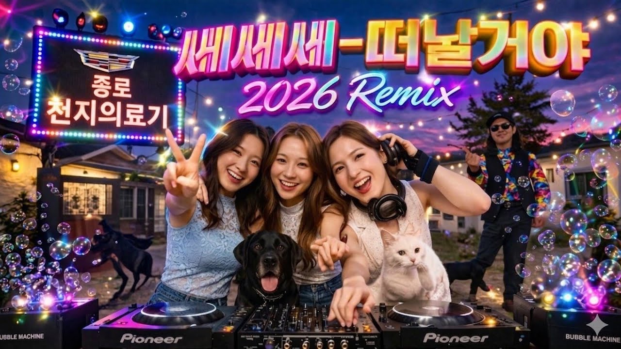 쎄쎄쎄 - 떠날거야 2026  Remix 🔥 추억소환 EDM/리믹스