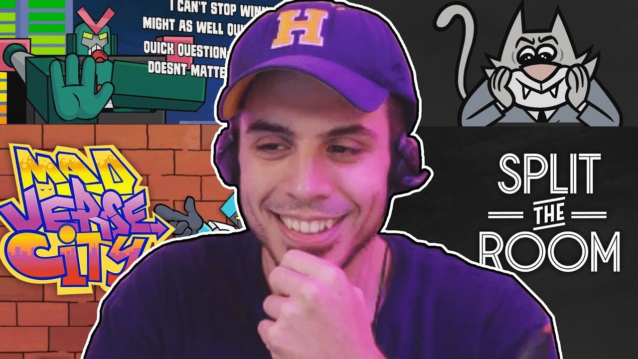 SPLIT THE ROOM & MAD VERSE CITY! (JackBox Party Pack 5)