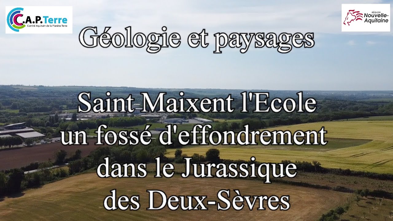 Saint Maixent l'Ecole, un fossé d'effondrement dans le Jurassique