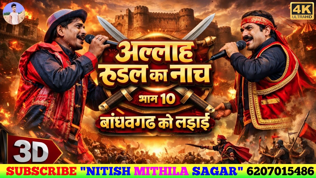 बांधोगढ़ कि लड़ाई भाग-10 || Bandhogadh Ki Larai|| माहिल सिंह की कहानी||Nach Program Alha Rudal Ka 