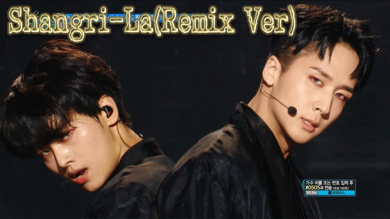 [HOT] VIXX - The Wind of Starlight + Shangri-La (Remix Ver.) Show Music core 20180106