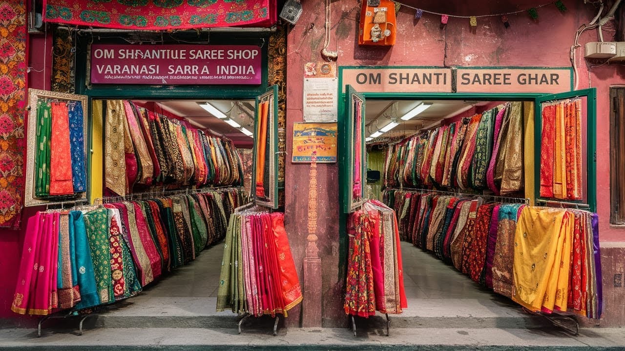 Cheapest Banarasi Silk Saree Georgette Semi Silk In Varanasi