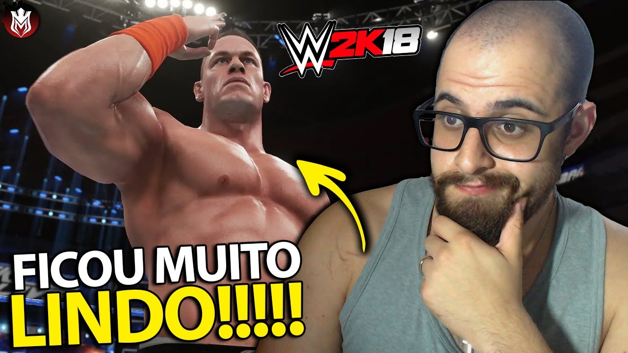 OS NOVOS GRÁFICOS! WWE 2K18 | WWE 2K23 Coutndown
