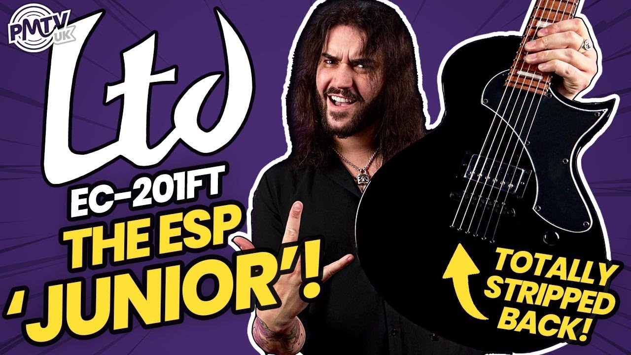 1 звукосниматель и 1 регулятор громкости — вот всё, что нужно для отличного звука! — ESP LTD EC-2...