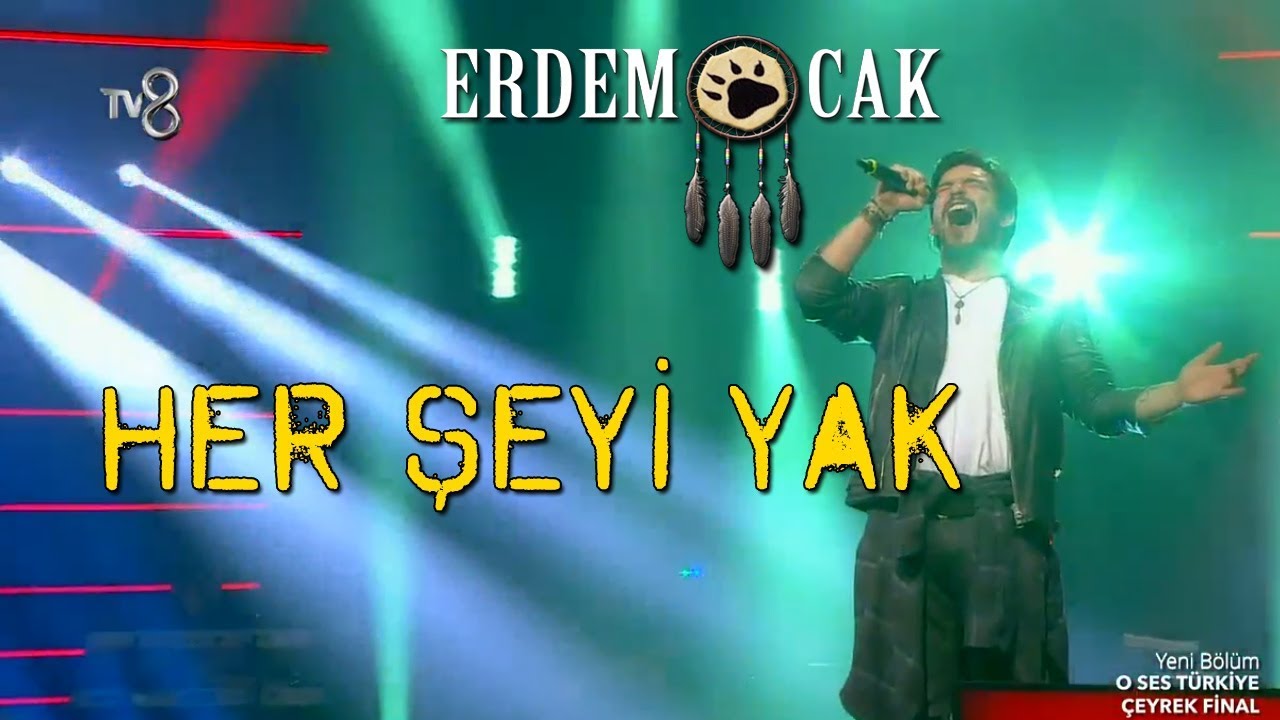 Erdem Ocak - Her Şeyi Yak | O Ses Türkiye '18