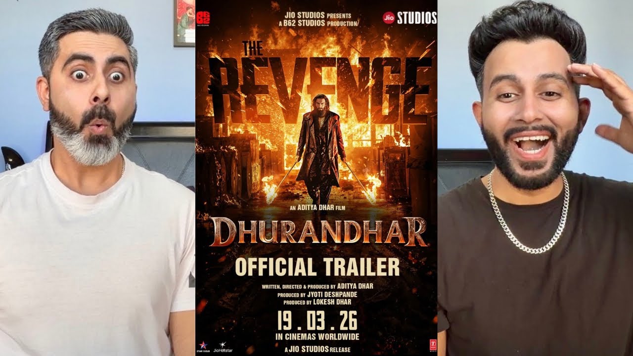 Dhurandhar The Revenge Official Trailer Reaction | Ranveer Singh | Sanjay Dutt | Arjun Rampal